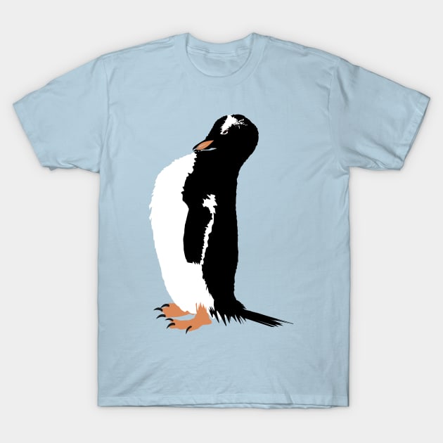 Gentoo Penguin T-Shirt by stargatedalek